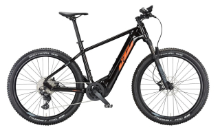 Horské elektrokolo KTM Macina Team 772, černo-oranžové