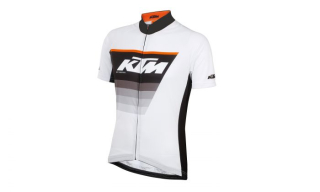 Dres KTM Factory Line, bílý
