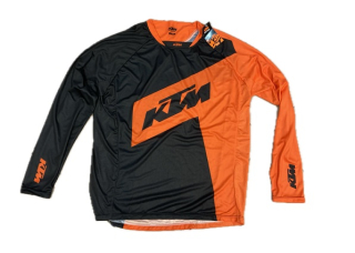 Dres s dlouhýrm rukávem KTM Factory Enduro, oranžový