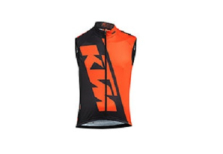 Dres KTM Factory Team, bez rukávů, oranžovo-černý