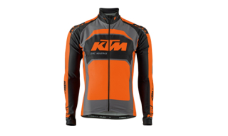 Zimní dres KTM Factory Team, oranžovo-šedý