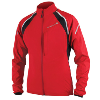 Pánská bunda Endura Convert Softshell, červená